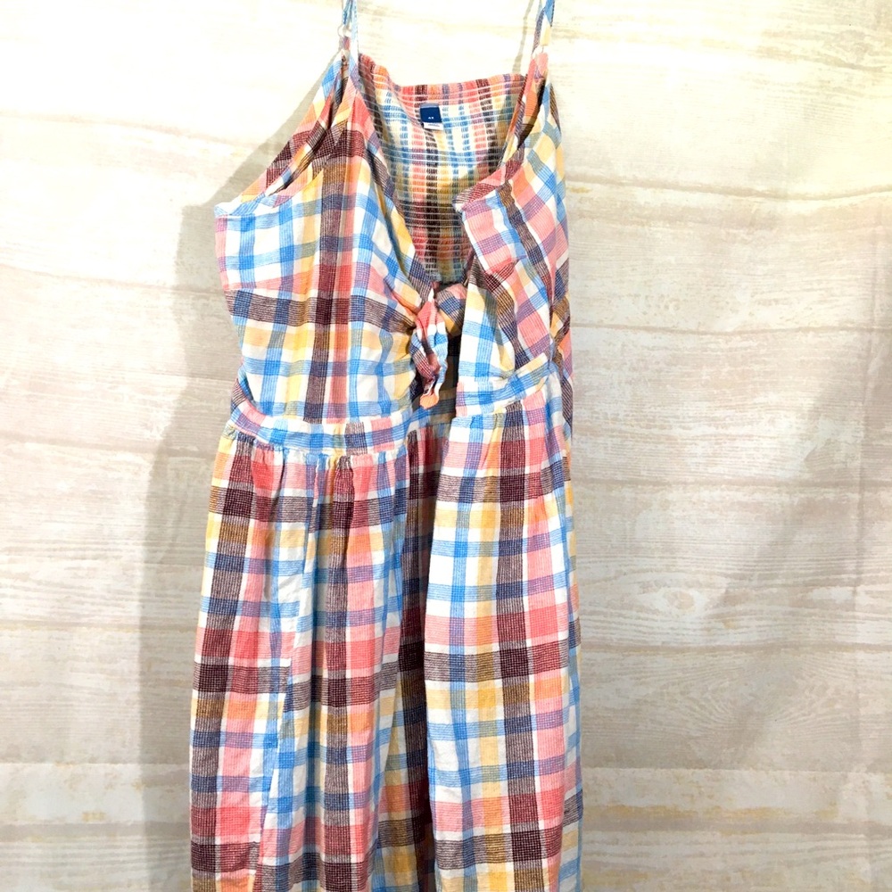 Old Navy plus sz plaid Sleeveless Dress